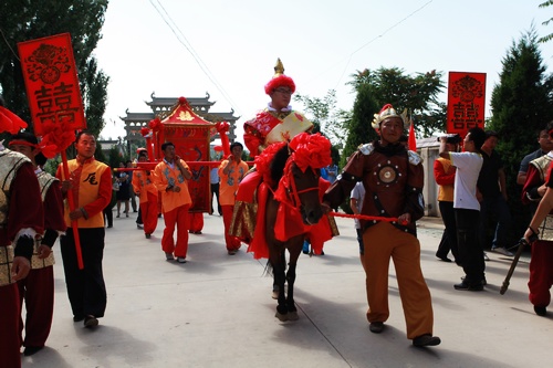 Western Xia wedding debuts in Yinchuan