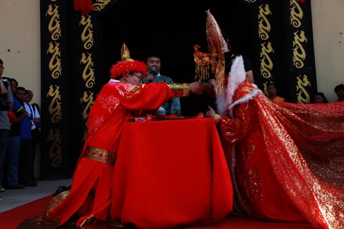 Western Xia wedding debuts in Yinchuan