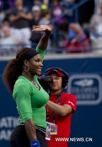 **CANADA-TORONTO-TENNIS-ROGERS CUP-WOMEN&apos;S SINGLES-SERENA WILLIAMS