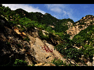 Located in Luoping county in Yunnan Province, the Jiulong (nine dragon) Waterfall is composed of 10-tier waterfalls compactly grouped in a valley. They have different shapes which appears magnificent and beautiful. The biggest waterfall is with a drop of 56 meters and 110 meter in width. [唱响/bbs.fengniao]