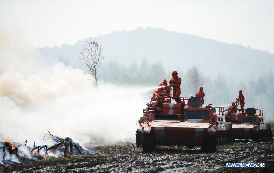 CHINA-HEILONGJIANG-FOREST FIRE DRILL (CN)