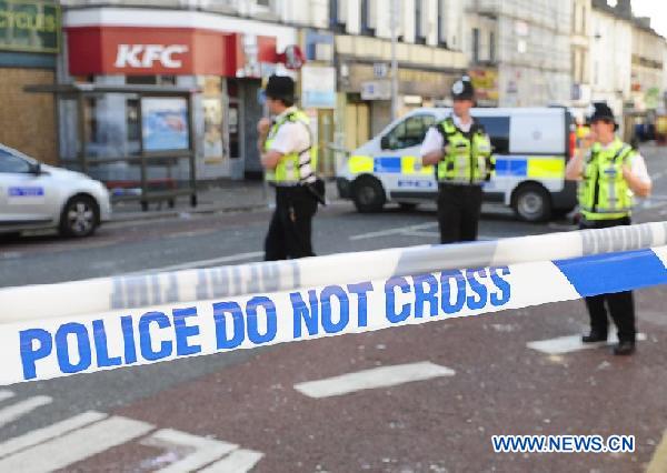 BRITAIN-LONDON-RIOT-POLICE