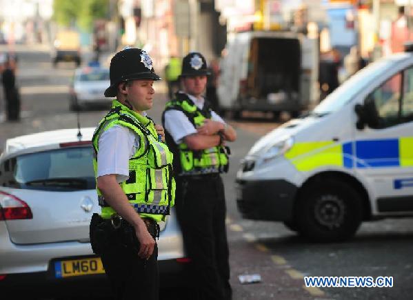 BRITAIN-LONDON-RIOT-POLICE