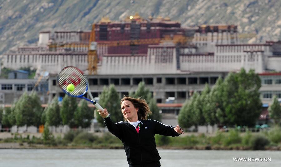 CHINA-TIBET-LHASA-TENNIS-CHINA OPEN-PROMOTION (CN)