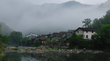 Picturesque Yaoli town, Jiangxi
