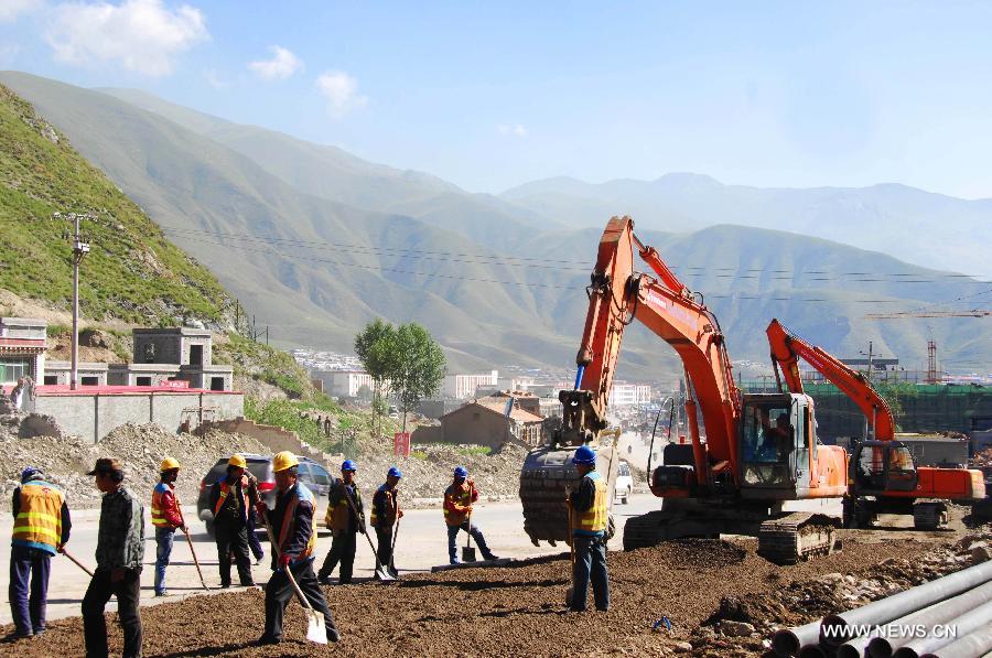 CHINA-QINGHAI-YUSHU-QUAKE-RECONSTRUCTION (CN) 