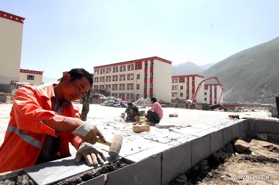 CHINA-QINGHAI-YUSHU-QUAKE-RECONSTRUCTION (CN) 