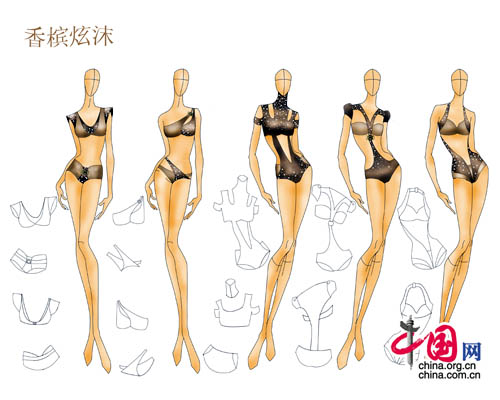 One contest entry designed by Qin Xiyu