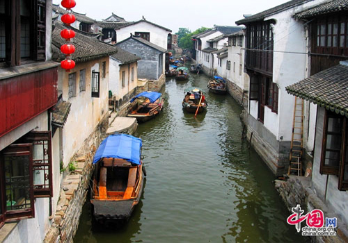 Zhouzhuang, one of the 'Top 10 rural retreats in China 2011' by China.org.cn.