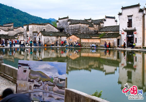 Hongcun, one of the 'Top 10 rural retreats in China 2011' by China.org.cn.