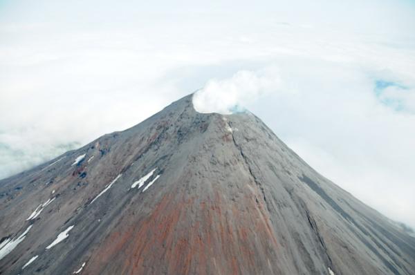 Cleveland Volcano has been erupting since Aug. 9. [NOAA] 