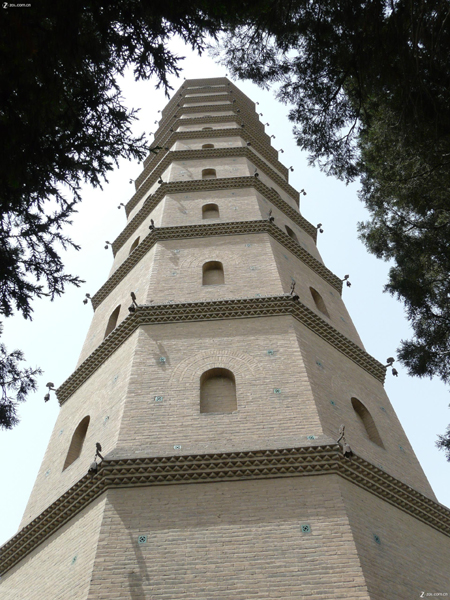 Chengtian Temple Pagoda in Yinchuan