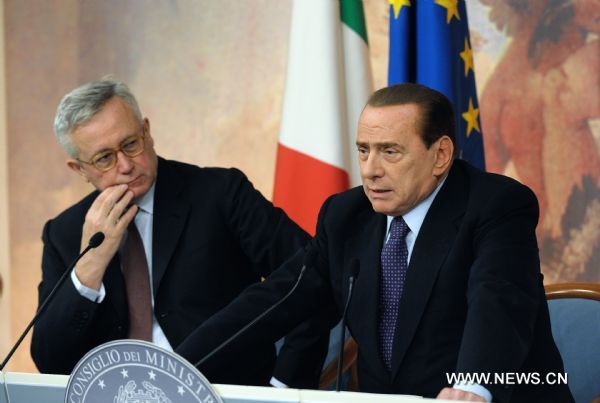 Italy&apos;s extra 64-bln-USD austerity program approved