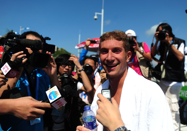 Simone Ruffini of Italy wins first gold in Shenzhen Universiade