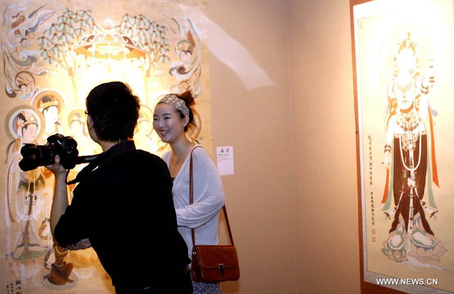 CHINA-SHANGHAI-DUNHUANG-ART-EXHIBITION (CN)