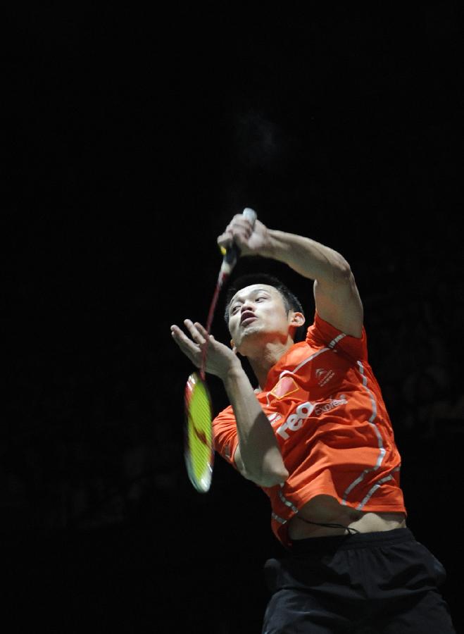 BRITAIN-LONDON-BADMINTON-WORLD CHAMPIONSHIPS-MEN&apos;S SINGLE