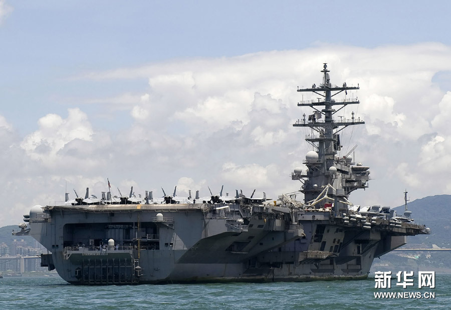 USS Ronald Reagan Aircraft Carrier 