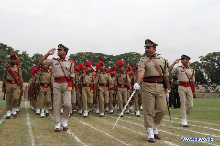 KASHMIR-SRINAGAR-INDIA'S INDEPENDENCE DAY-CELEBRATION