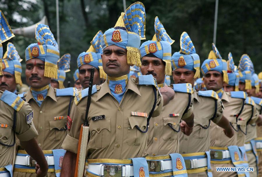 KASHMIR-SRINAGAR-INDIA'S INDEPENDENCE DAY-CELEBRATION