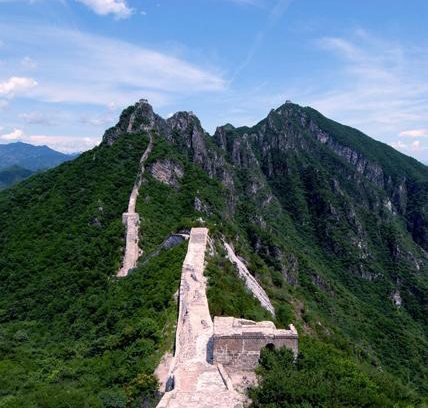 Historical records indicate that the Hefangkou section of the Great Wall was a place of great military importance since it was built in the Ming Dynasty (1368-1644).