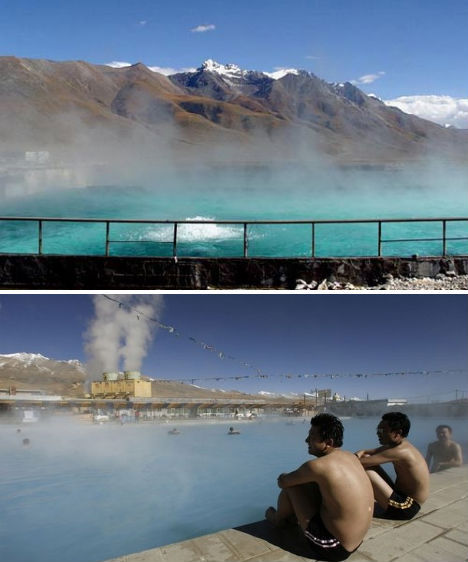 Yangbajain Hot Springs, Tibet. [Photo: xinhuanet.com]