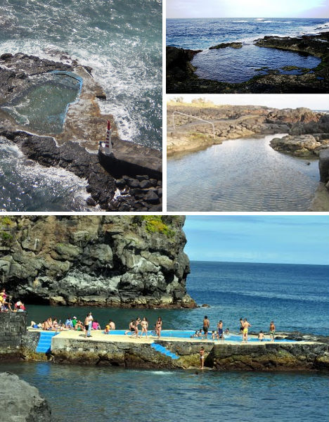 Natural Saltwater Swimming Pools, Azores. [Photo: xinhuanet.com]