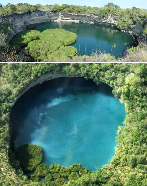 Zacaton Cenote, Mexico. [Photo: xinhuanet.com]