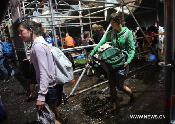 BELGIUM-HASSELT-STORM-COLLAPSE