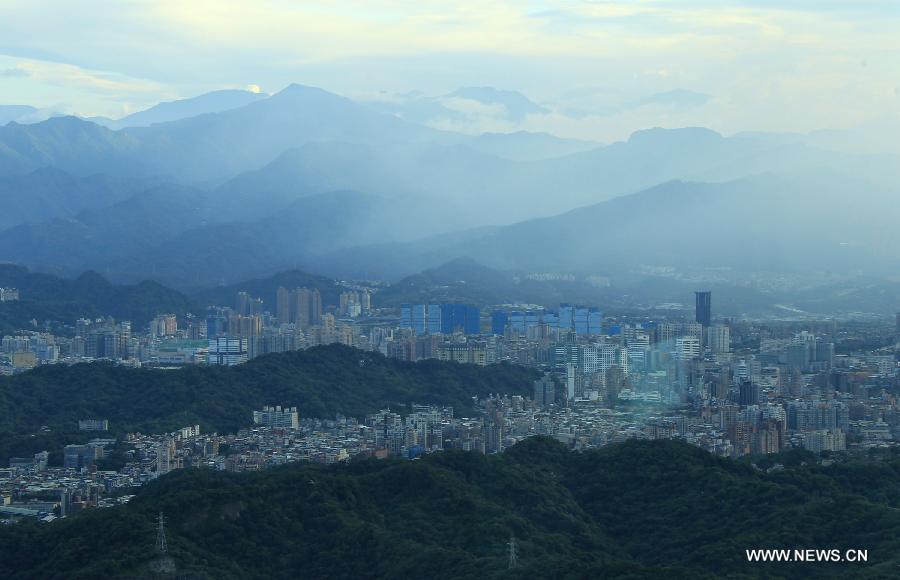  Photo taken on Aug. 19, 2011 shows a view in Taipei, southeast China&apos;s Taiwan. [Xinhua]