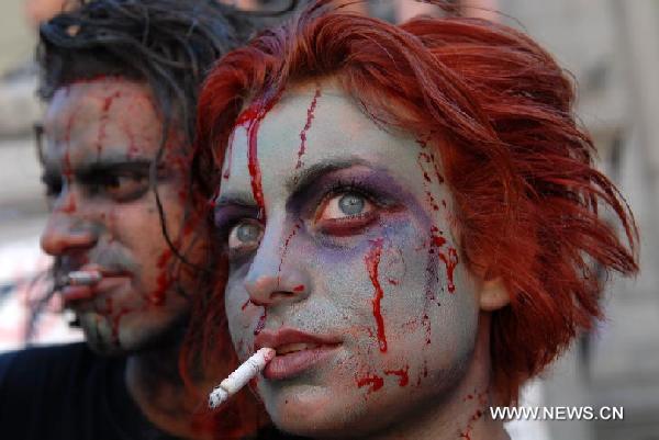 CANADA-VANCOUVER-ZOMBIE WALK