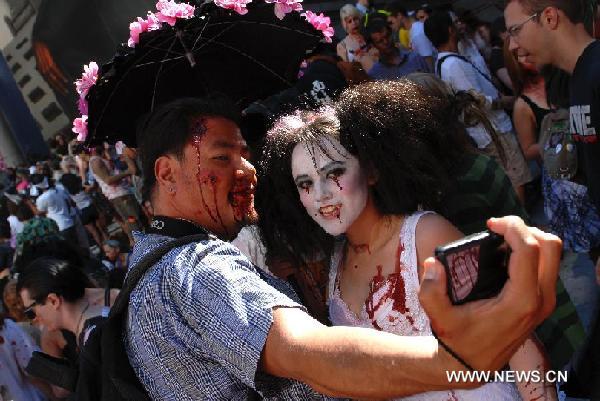 CANADA-VANCOUVER-ZOMBIE WALK