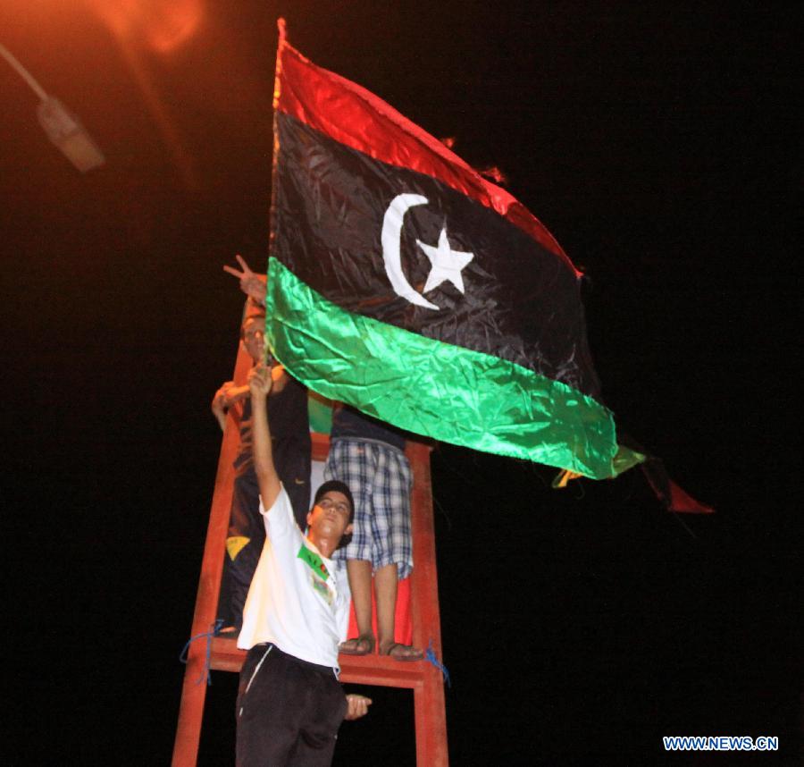 LIBYA-TRIPOLI-REBELS-CELEBRATION