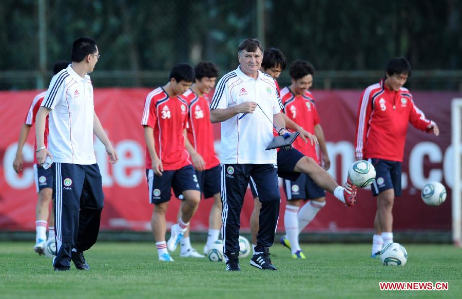 CHINA-KUNMING-SOCCER-CHINESE NATIONAL TEAM-TRAINING (CN) 