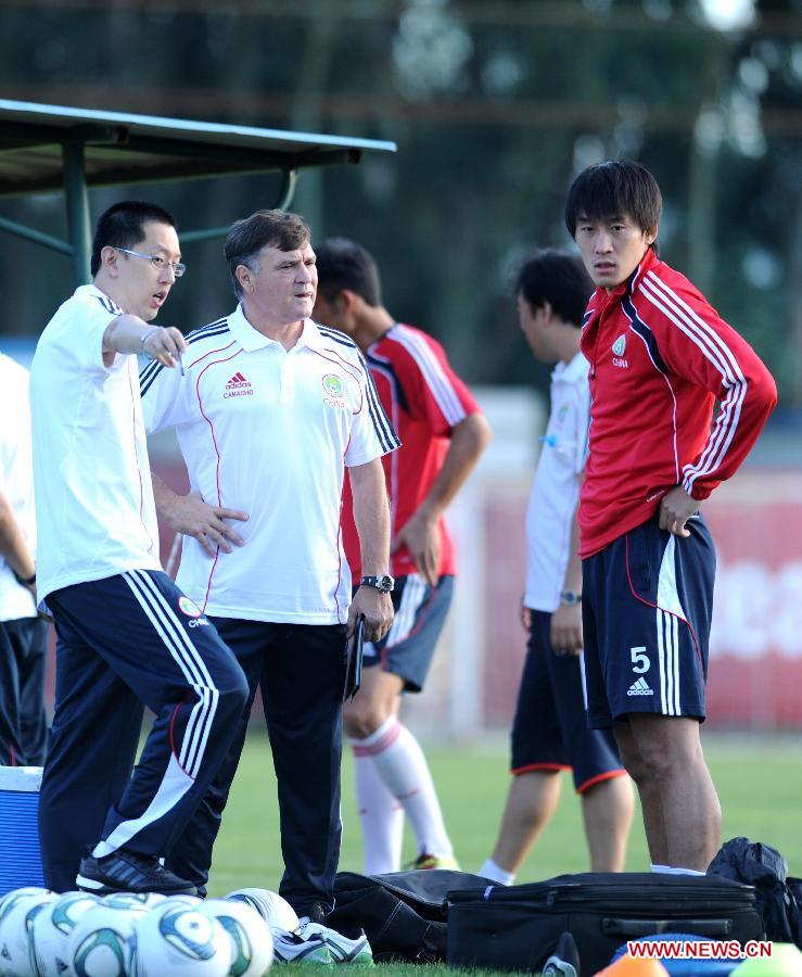 CHINA-KUNMING-SOCCER-CHINESE NATIONAL TEAM-TRAINING (CN) 