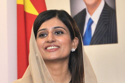 Pakistan Foreign Minister Hina Rabbani Khar [Xinhua Photo]