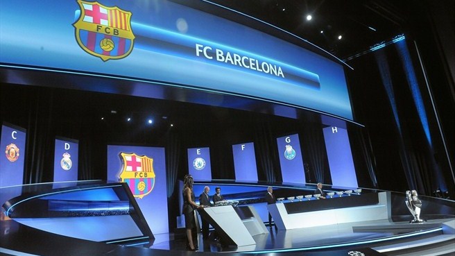 The stage in Monaco as Barcelona are drawn out