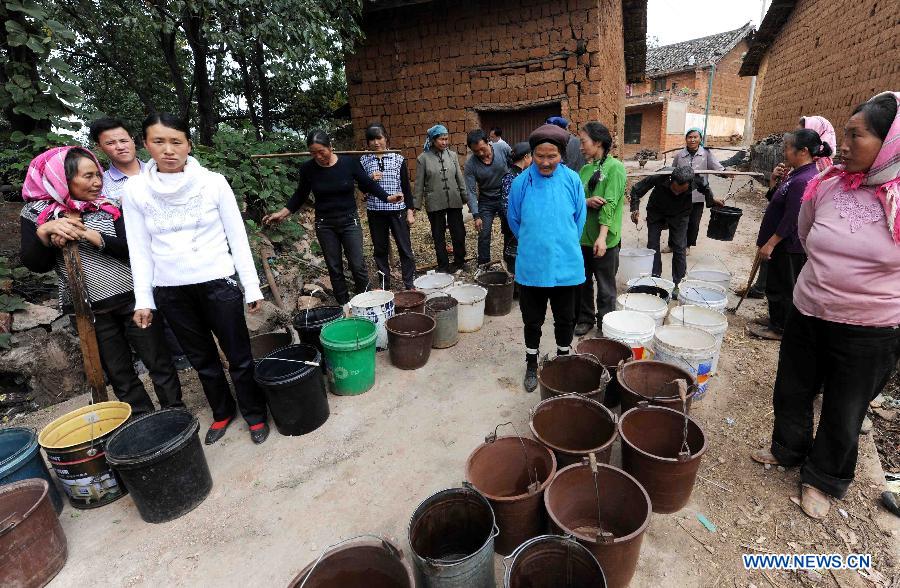 CHINA-YUNNAN-QUJING-DROUGHT (CN)