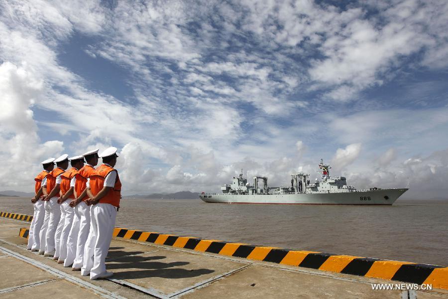 #CHINA-ZHOUSHAN-CHINESE NAVY ESCORT-RETURN (CN)