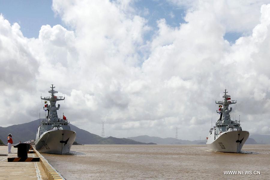 #CHINA-ZHOUSHAN-CHINESE NAVY ESCORT-RETURN (CN)