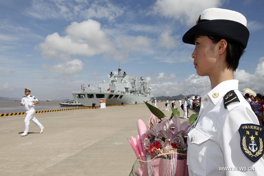 #CHINA-ZHOUSHAN-CHINESE NAVY ESCORT-RETURN (CN)