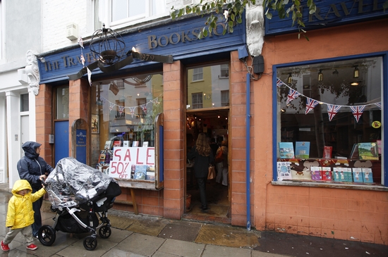 File photo: As the future of London&apos;s famous Travel Bookshop hangs in the balance, a close out sale is now underway.