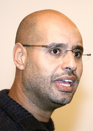 Gaddafi&apos;s second son Saif al-Islam [Xinhua]