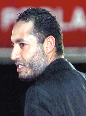 Gaddafi&apos;s third son Saadi [Xinhua]