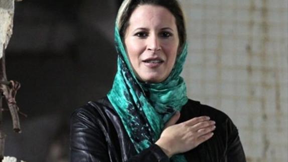 Muammar Gaddafi's daughter Aisha [File photo] 