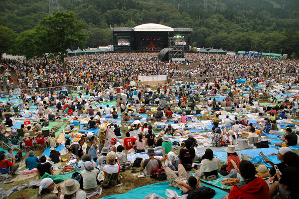 Fuji Rock Festival, one of the 'Top 10 musical festivals in the world' by China.org.cn.
