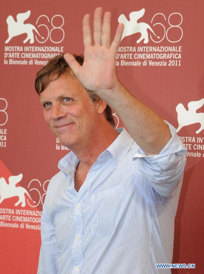 Director Todd Haynes, jury member of Main Competition section, poses during the photo-call for the TV miniseries 'Mildred Pierce' at the 68th Venice Film Festival at Venice, Italy, Sept. 2, 2011. [Wang Qingqin/Xinhua]