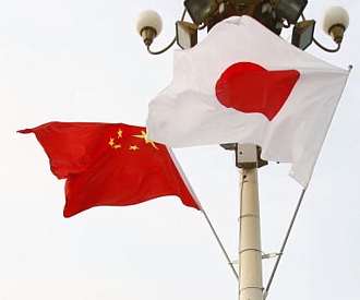 A poll released Monday showed that nearly three quarters of Japanese respondents viewed China as a threat to world peace.