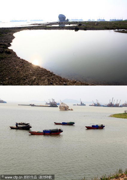 Drought hits China's largest fresh water lake