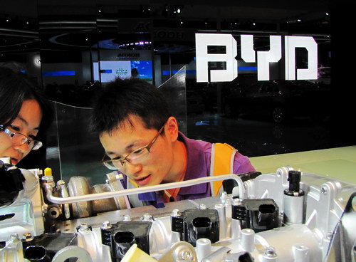 BYD Co cited the end of tax breaks for small cars and tougher competition for a decline in vehicle sales for 11 straight months through June. 