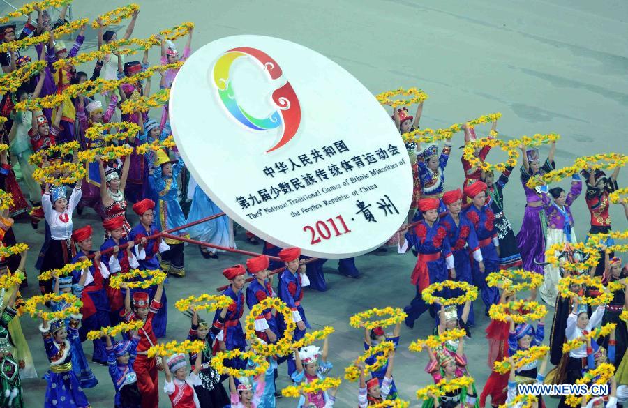 CHINA-GUIYANG-NATIONAL ETHNIC GAMES-OPENING CEREMONY (CN)